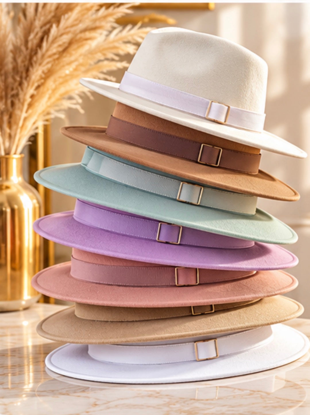 Fedora Wide Brim Hats