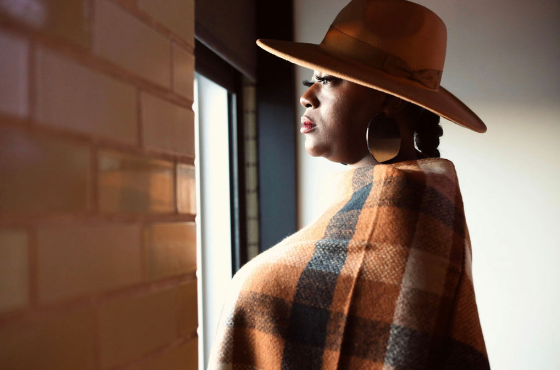 Earth Tone Poncho