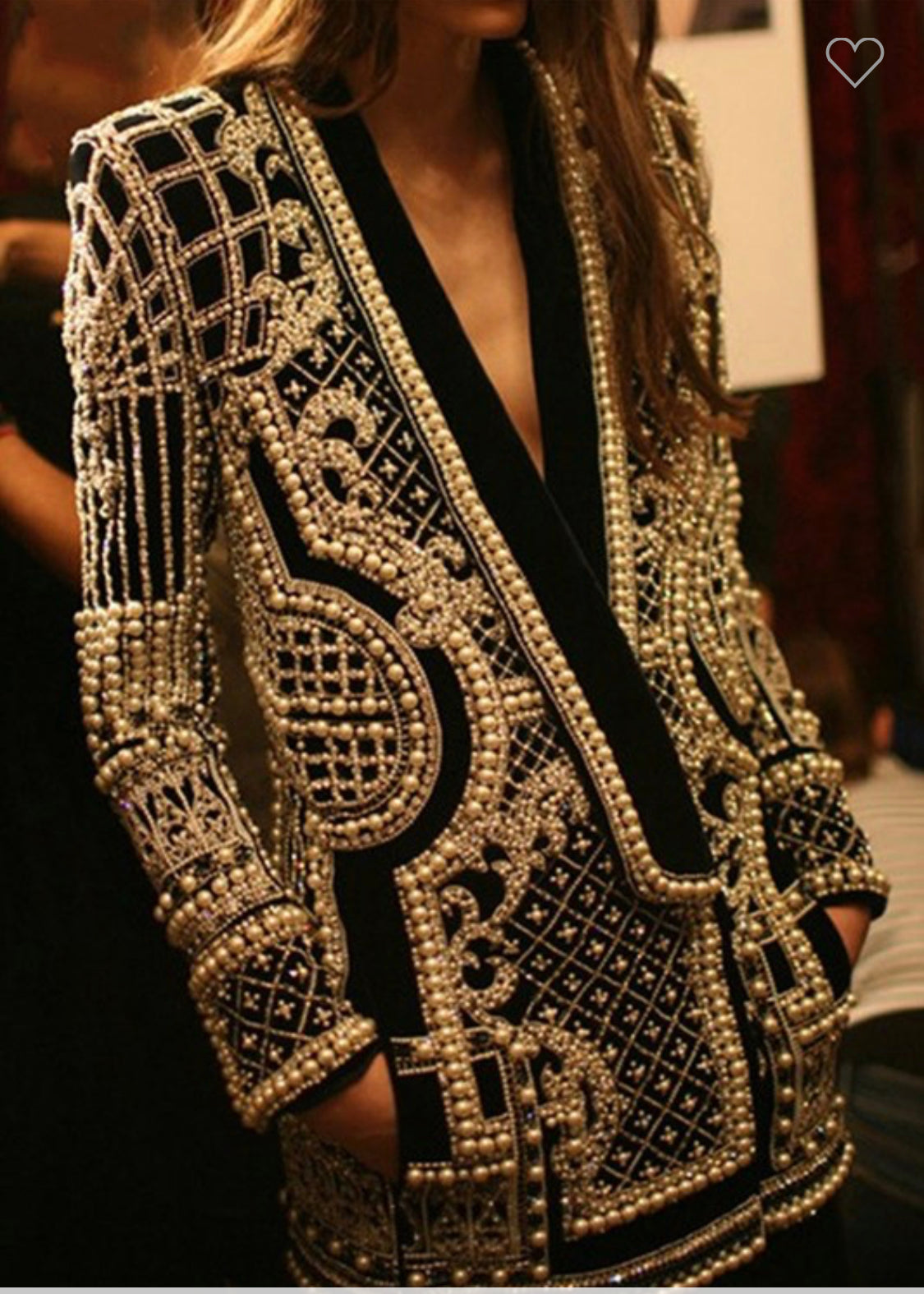 Gold Millionaire Blazer