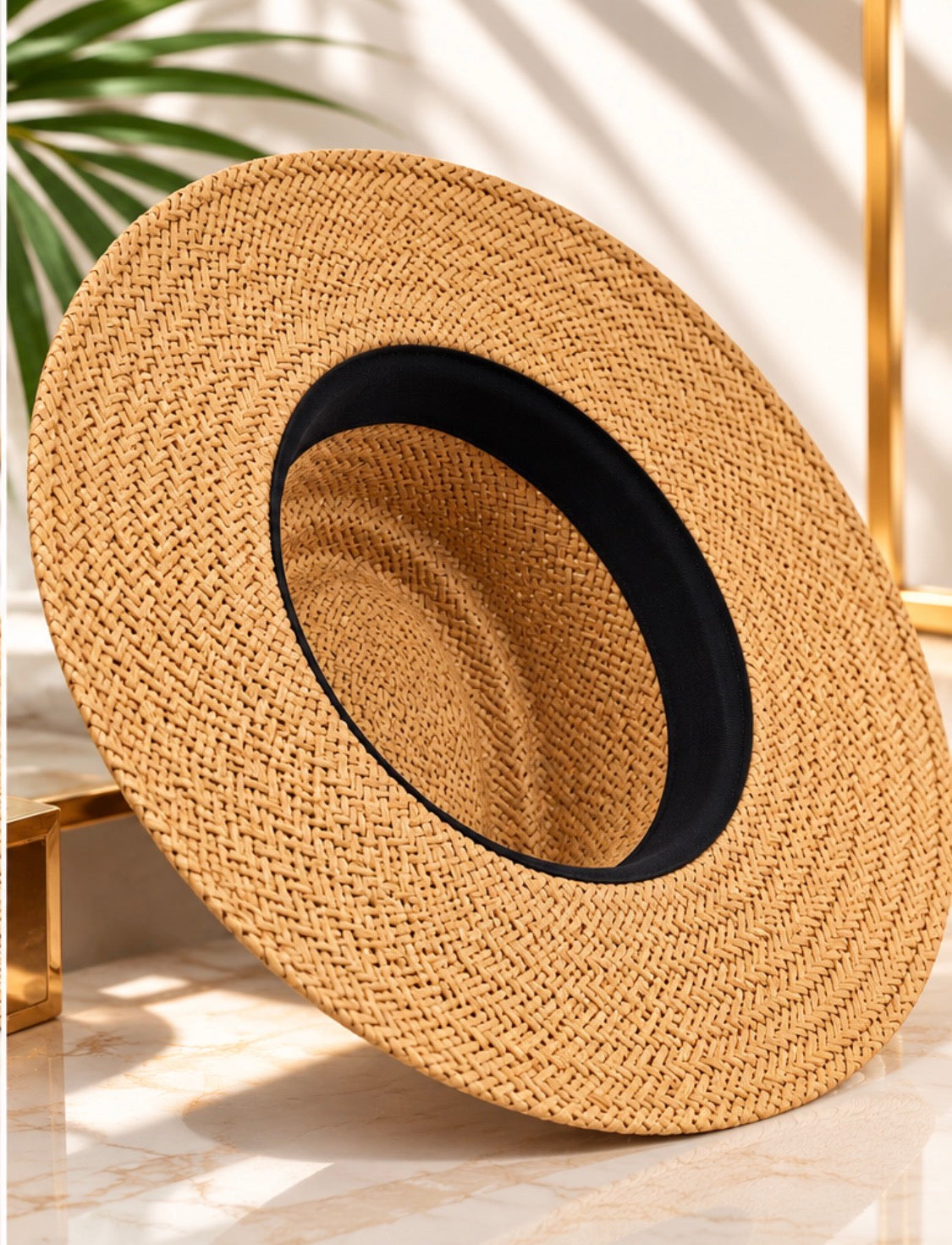 Straw Fedora Hat