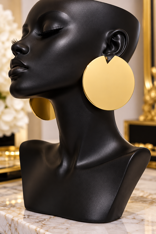Solid Circle Earring