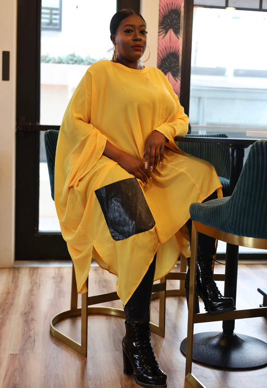 DRIP POCKET DRESS