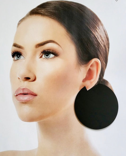 Solid Circle Earring