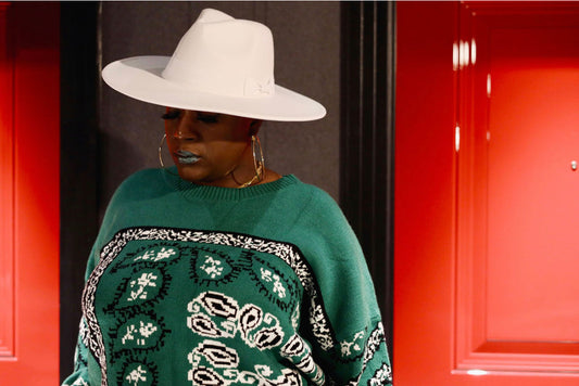 Money Green Bandana Sweater