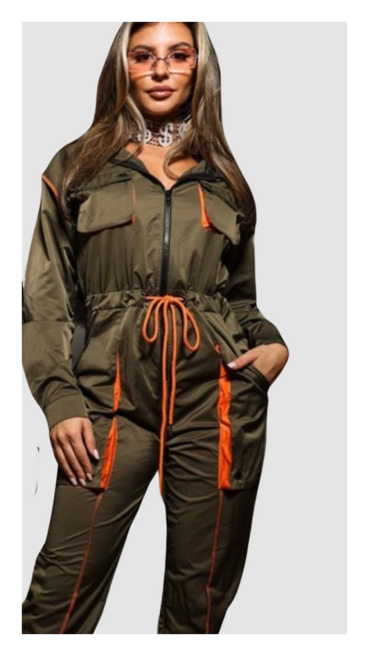 Olive Combo Jogger