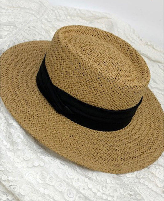 Straw Fedora Hat