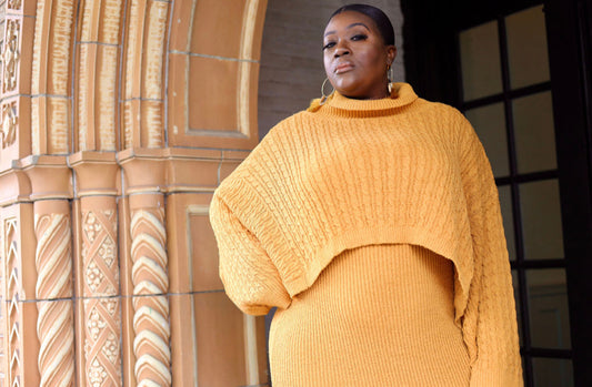 THICK WITH-IT SWEATER DRESS