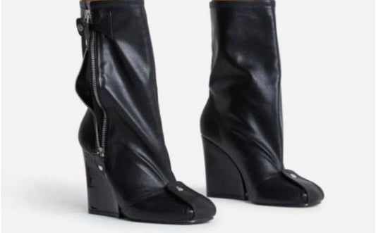 Pattie Wedge Half Boot